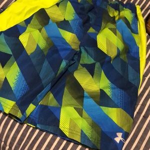 Boys UA swim trunks